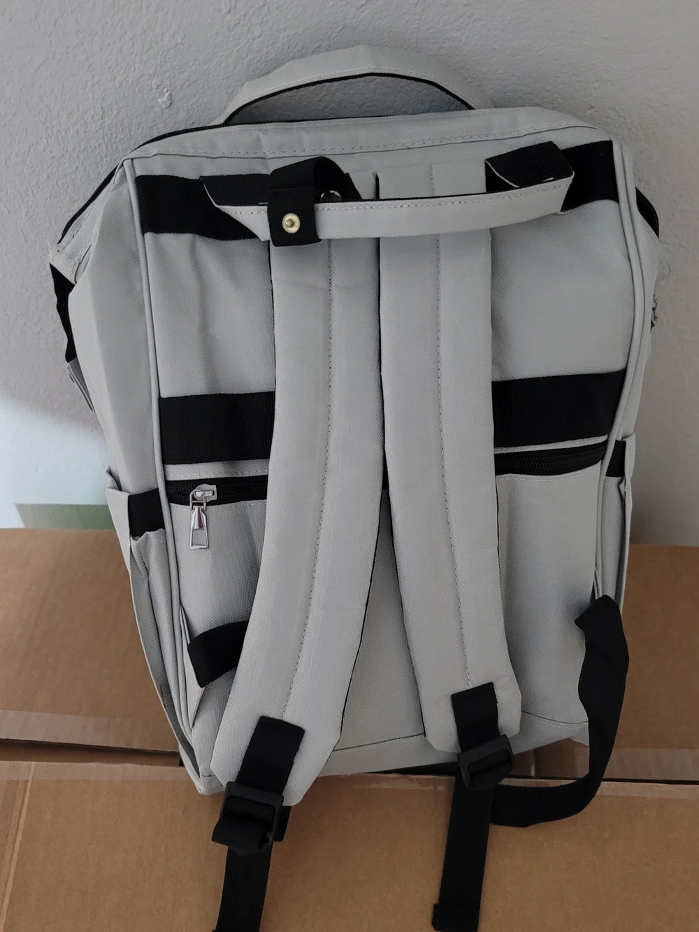 Light Gray Dipper Backpack Carry Bag